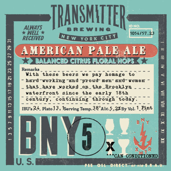 BNY5 American Pale Ale